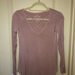 american eagle long sleeve top